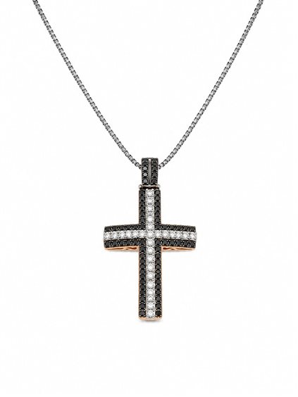 Collier Davite & Delucchi Femme in Or blanc Diamante 0.38 Ct CLU010791 BL1 - CLU010791 BL1
